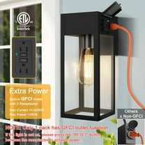 2 Pack Porch Lights Outdoor Wall Sconce