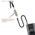 2 Pack Portable Air Compressor Adapters Heavy Duty Steel Male Thread to US Valve 3 in 1 Quick Connector Coupler for Tire Inflator