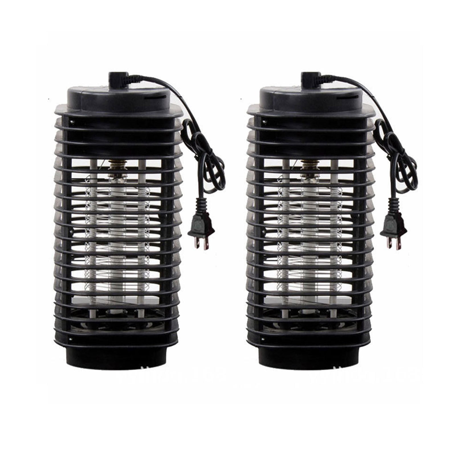 2 Pack Portable Electric Fly Zapper And Mosquito Lamp, Energy Saving And Decorative Weak Light Design, Suitable For Bedrooms Living Rooms Restaurants Hotels Offices Chicken Farms