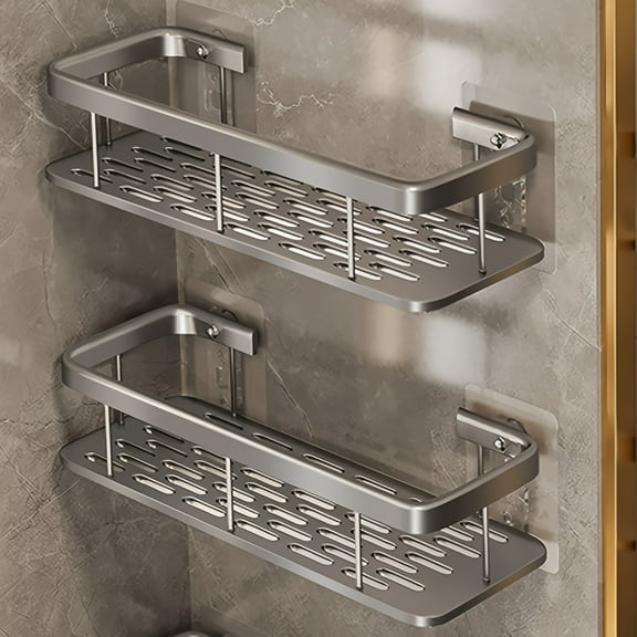 2 Pack Portable Hanging Shower Caddy - Corner Shower Shelf for Inside Shower Bathroom Organizers and Storage