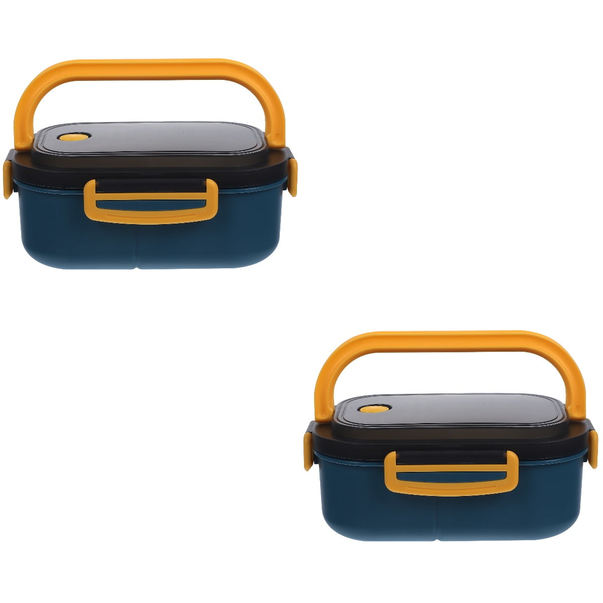 2 Pack Portable Lunch Box Accessories for Adults Compartment Food