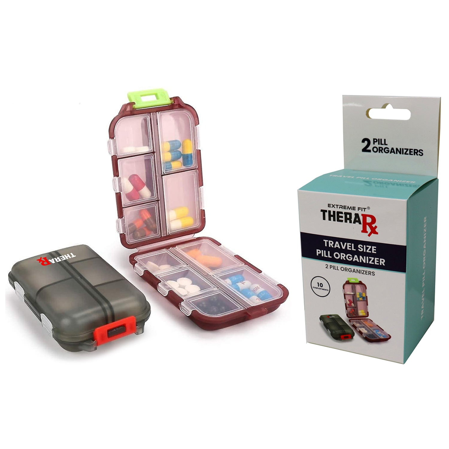 Opret Small Pill Box (3 Pcs) Cute Pill Case for Pocket Purse Briefcase  Travel Pills Box Medicine Storage Container : Amazon.in: Health & Personal  Care