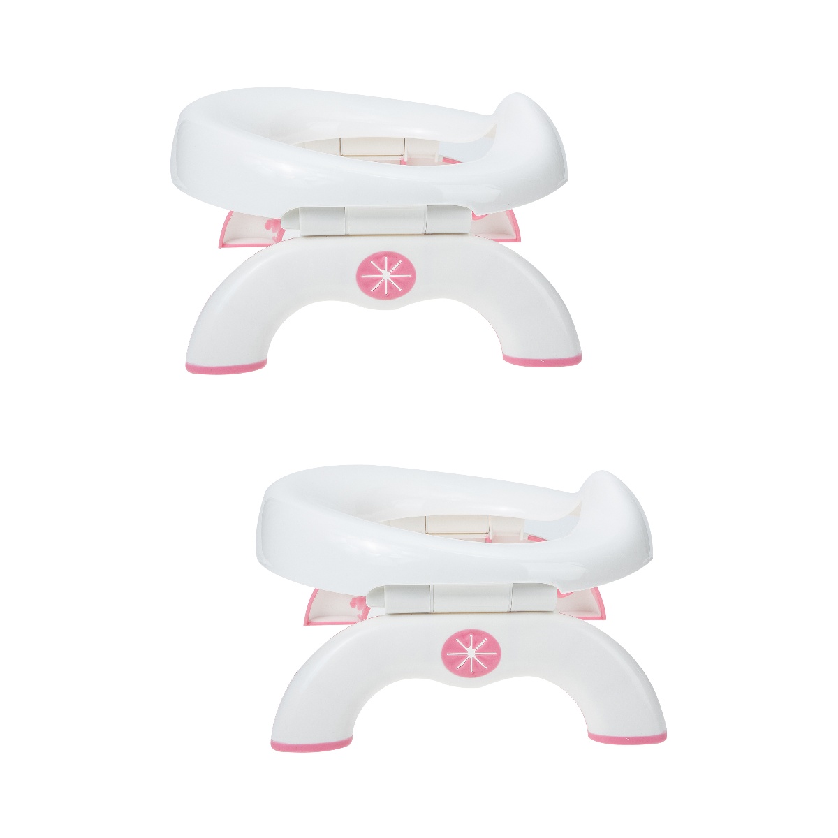 2 Pack Portable Toilet Children's Potty for Boy Folding Potties and