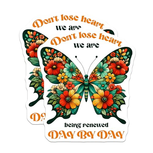 (2 Pack) Positive Quote Decor Magnet - 5" On Longest Side - Sticks to Smooth Flat Surfaces - Made in USA - MAG9737