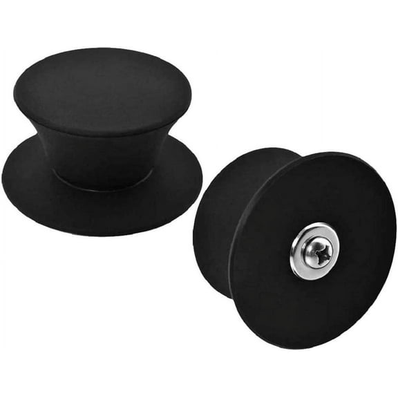2 Pack Pot Lid Top Replacement Knob  Silicone Universal Pot Lid Cover Knob Handle Kitchen Cookware Lid Replacement