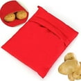 thumbnail image 1 of 2 Pack Potato Pocket Microwave Potato Pouch - Reusable Kitchen Insulated Accessory Bag Steams Perfect Potatoes, Yams, Corn, 1 of 3