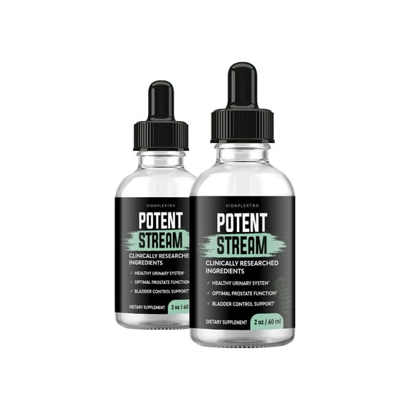 (2 Pack) Potent Stream Drops - Potent Stream Liquid Tincture
