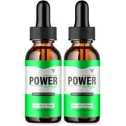 2 Pack Power Drops Extra Strength Supplement PowerDrops Liquid Formula 4oz
