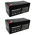 thumbnail image 1 of 2 Pack - PowerStar 12V 3.3Ah Replacement Battery for APC Back UPS ES 350, 1 of 5
