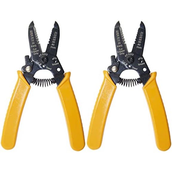 2 Pack Precision Wire Stripper / Cutter and Wire Looping for AWG 20 to 30