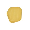 thumbnail image 1 of 2 Pack: Premium Comfort Non Slip Memory Foam Kitchen & Dining Room Seat/Chair Cushions - Gold, 1 of 3