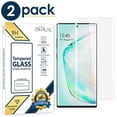 thumbnail image 1 of 2-Pack Premium HD Clear Tempered Glass Screen Protector For Galaxy Note 10+ Anti-Scratch, Anti-Bubble Case Friendly 3D Curved Film Compatible with Galaxy Note10+, 1 of 5