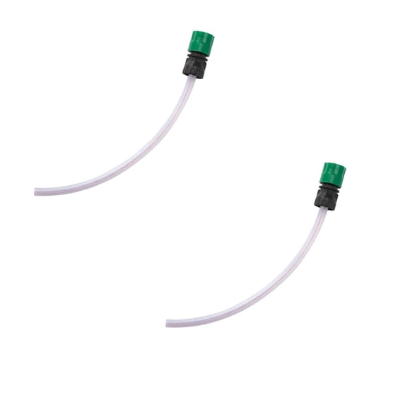 2 Pack Pressure Washer Hose, 15in Long Extension Tube, Car Washing Adapter Pipe for Water Spraying, Fits Battery Powered Garden Washers for Outdoor Vehicle Patio Surface Cleaning