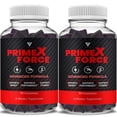 thumbnail image 1 of (2 Pack) Prime X Force Male Gummies, PrimeXForce Performance Supplement (60 Gummies), 1 of 9