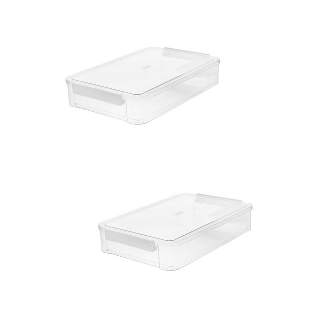 2 Pack Printer Paper Storage Box Multi-function File