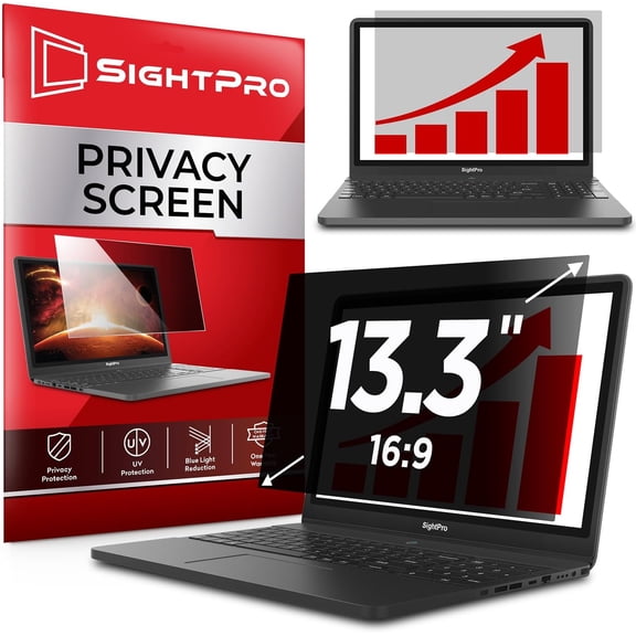 2-Pack Privacy Screen Compatible with Pro 13 Inch Protector (2016, 2017, 2018, 2019, 2020, 2021, 2022, M1, M2), Laptop Matte Anti Blue Light Glare Filter