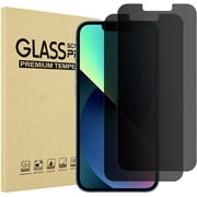 2 PackPrivacy Screen Protector Compatible with iPhone 13 / iPhone 13 Pro, 9H Tempered Glass Screen Film Guard for iPhone 13/13 Pro 6.1 Inch 2021, Case Friendly, Bubble-Free