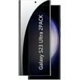 thumbnail image 1 of [2-Pack] Privacy Screen Protector for Samsung Galaxy S23 Ultra, 9H Hardness Anti-Spy 3D Curve Edge Tempered Glass Screen Protectors for Samsung Galaxy S23 Ultra 6.8 inch, 1 of 8