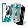thumbnail image 1 of 2 Pack Privacy Screen Protector for iPhone 11 Pro Max, [Auto-Alignment Kit] 6.5 Inch Tempered Full Screen Glass, Auto Dust-Elimination Installation, Anti-Spy, Bubble Free, Case Friendly, 1 of 1