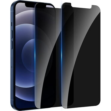 [2 Pack] Privacy Screen Protector for iPhone 12/12 Pro 6.1 inch, Anti-Spy Screen Protector iPhone 12/iPhone 12 Pro Tempered Glass Film Shatterproof Touch Sensitive No Air Bubbles