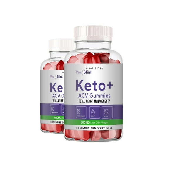 (2 Pack) Pro Slim Gummies - Pro Slim Weight Management Gummies