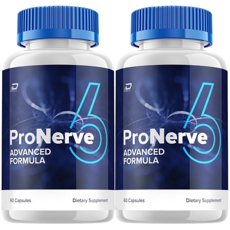(2 Pack) ProNerve 6 Capsules Advanced Nerve Formula Nerve Pro Pills (120 Capsules)