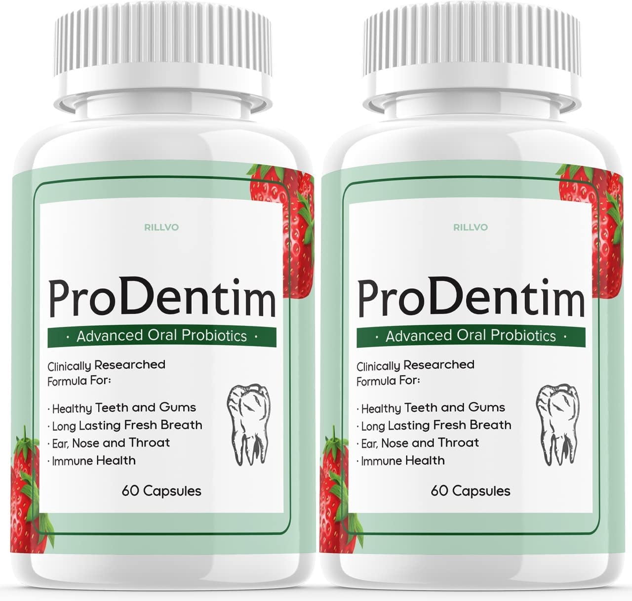 2 Pack Prodentim for Gums and Teeth Health Prodentim Probiotic Pills