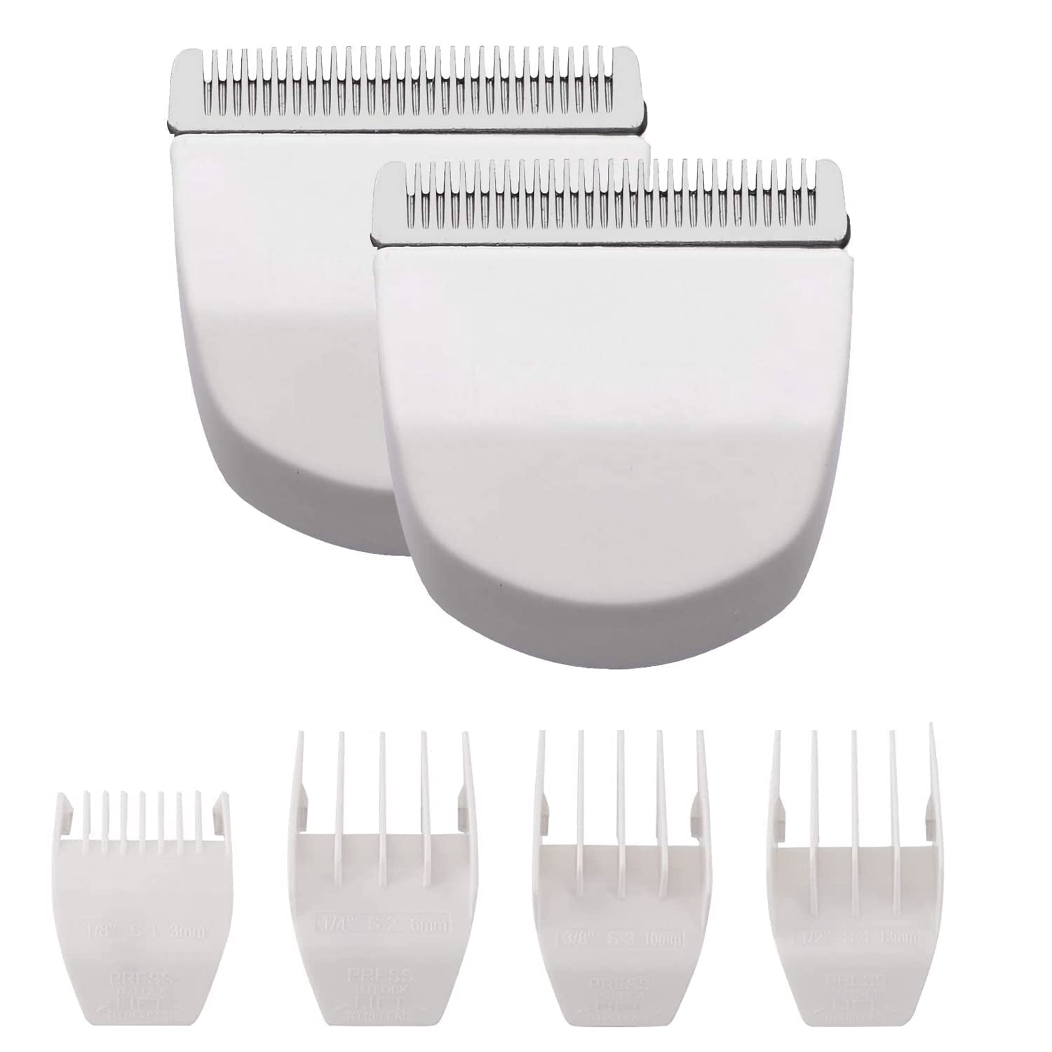 BESTBOMG 2 Pack Peanut Clipper Blades 2068-300 for Wahl Peanut