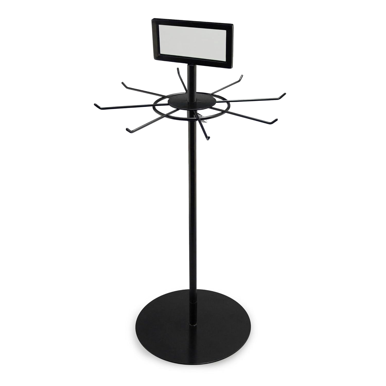 Regetration Rack 2 Pack - Professional Rotating Lanyard Stand - Heavy Duty 8 Prong Metal ...