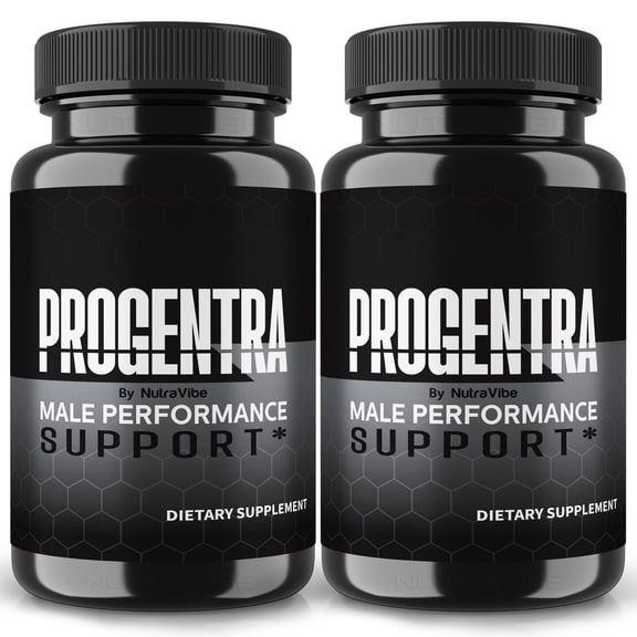 (2 Pack) Progentra Pills, Comprehensive Formula For A Holistic Approach, All Natural Supplement to Support Muscle Mass, Endurance and Overall Health, Official Capsulas Reviews (120 Capsules)
