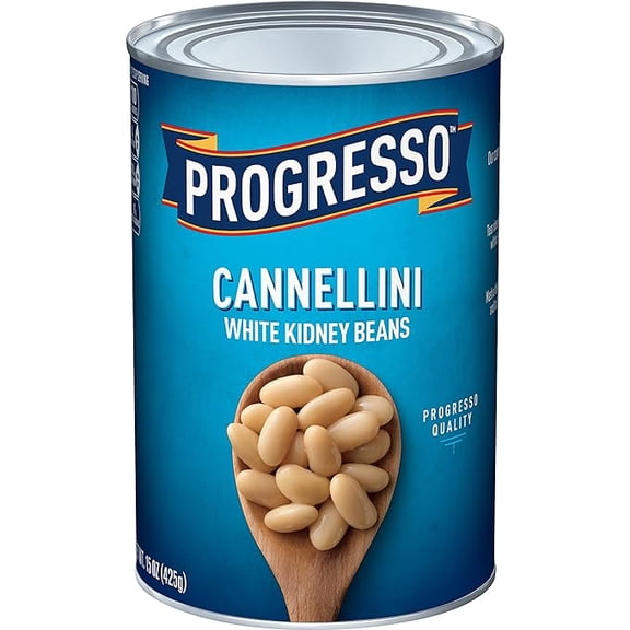 2-Pack Progresso Cannellini White Kidney Beans, 15 ounces