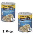 ( 2 Pack ) Progresso Rich & Hearty, Chicken Corn Chowder Canned Soup