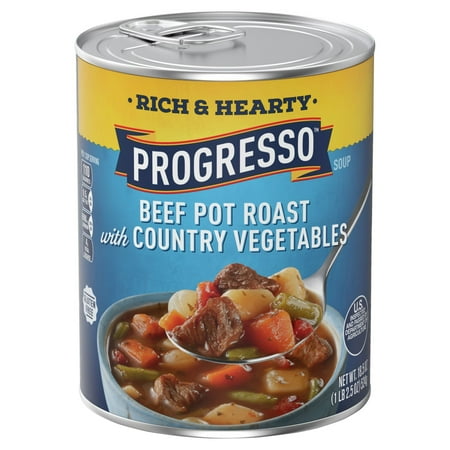 Progresso Gluten Free Rich Hearty Beef Pot Roast with Country Vegetables Soup - 18.5oz - Pack of 2