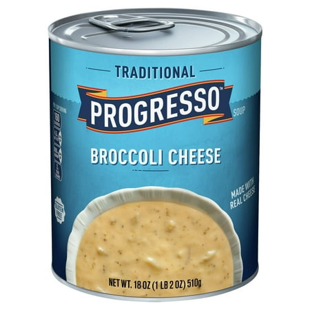 2 Pack - Progresso Traditional Broccoli Cheese Soup 18 oz Package May Vary