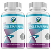 2 Pack Prolesan Pure - Keto Weight Loss Formula - Energy & Focus Boosting Dietary Supplements for Weight Management & Metabolism - Advanced Fat Burn Raspberry Ketones Pills - 120 Capsules