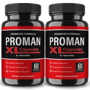 2 Pack Proman XL Pills   Official PromanXL ME All-Natural Pills for Physical Health & Overall Well-Being, Premium Pastillas for Energy, Vitality & Wellness Support, Proman X L 120 Capsules