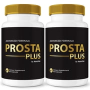 2 Pack Prosta Plus Capsules - ProstaPlus Prostate Support Formula with Natural Blend for Urinary Flow, Comfort & Balance | Easy-to-Swallow Daily Pills for Over-All Wellness 120 Capsules