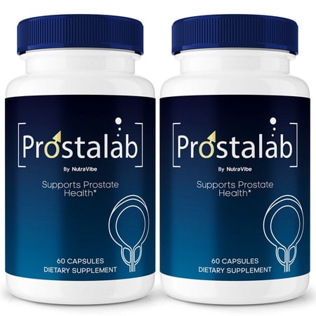 (2 Pack) Prostalab Capsules - Prosta Lab Prostate Support Formula with Natural Blend for Urinary Flow, Comfort & Balance | Easy-to-Swallow Daily Pills for Over-All Wellness (120 Capsules)