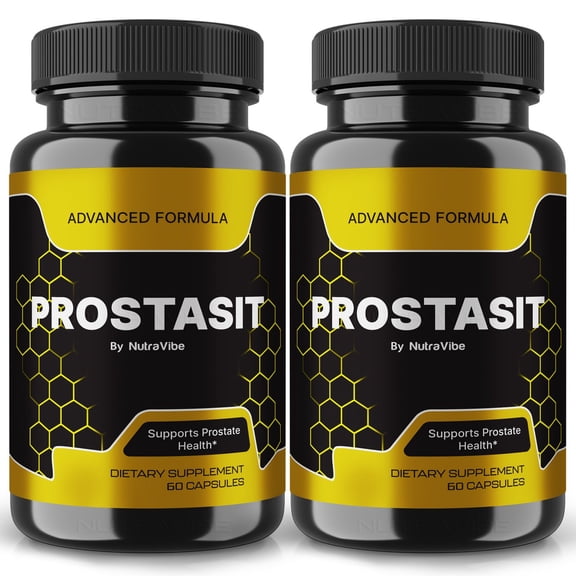 (2 Pack) Prostasit Capsules, All Natural Premium Formula to Support Prostate Heath, Official Supplement for Health and Wellness, Prosta Sit Pastillas Reviews (120 Capsules)