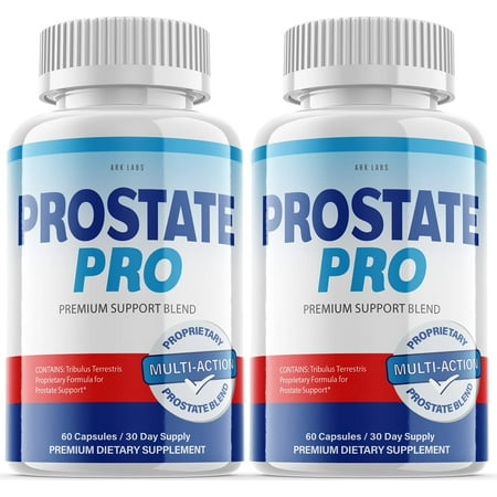 (2 Pack) Prostate Pro - Supplement Pills for Prostate Health, Bladder Urinating Issues - 120 Capsules