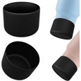 thumbnail image 1 of 2 Pack Protective Silicone Boot for Stanley Quencher Adventure 40oz & Stanley IceFlow 20oz 30o, Water Bottle Bottom Sleeve Cover, Silicone Bumper Boot Sleeve for Stanley Tumbler Accessories, Black, 1 of 8