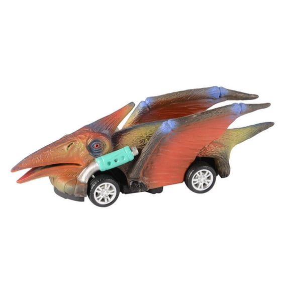 2 Pack Pterosaur Dinosaur Pull Back Cars - Pull Back Action Vehicles With Dino-Themed Design For Interactive Play - For , , Indoor Outdoor Play, Party Favors,