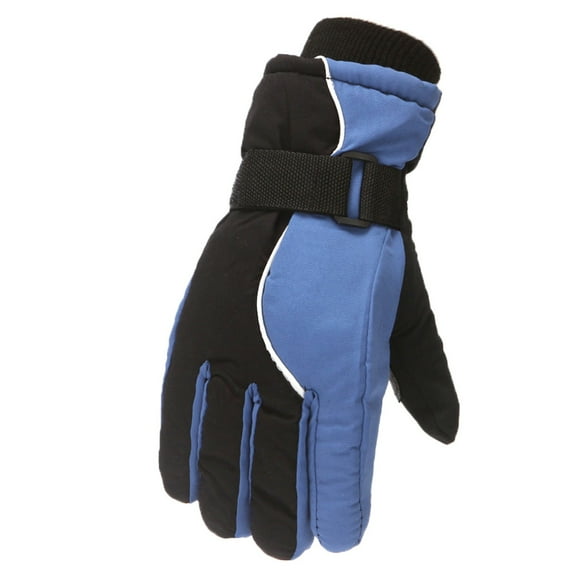(2-Pack) Puawkoer Winter Outdoor Kids Boys Knit Gloves Kids Girls Snow Skating Snowboarding Toddler Boy Gloves Winter Windproof Warm Ski Gloves Girls Snow Mittens Glove