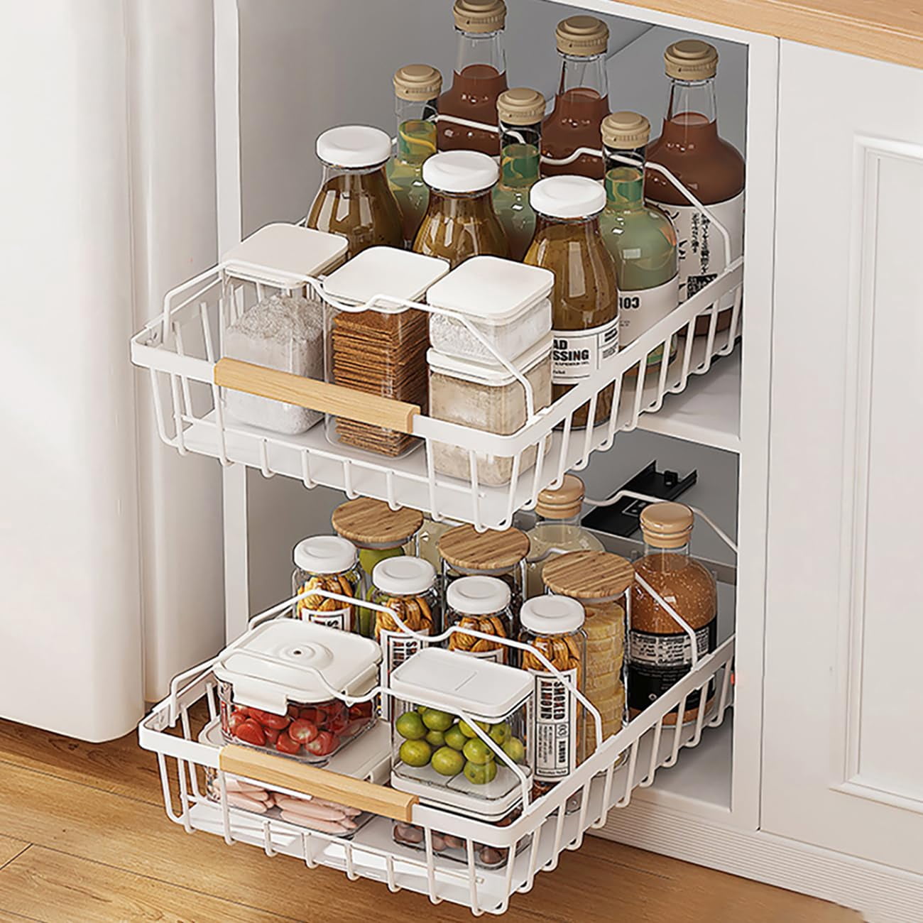 Illustration of Quiet Close Drawer Organizers