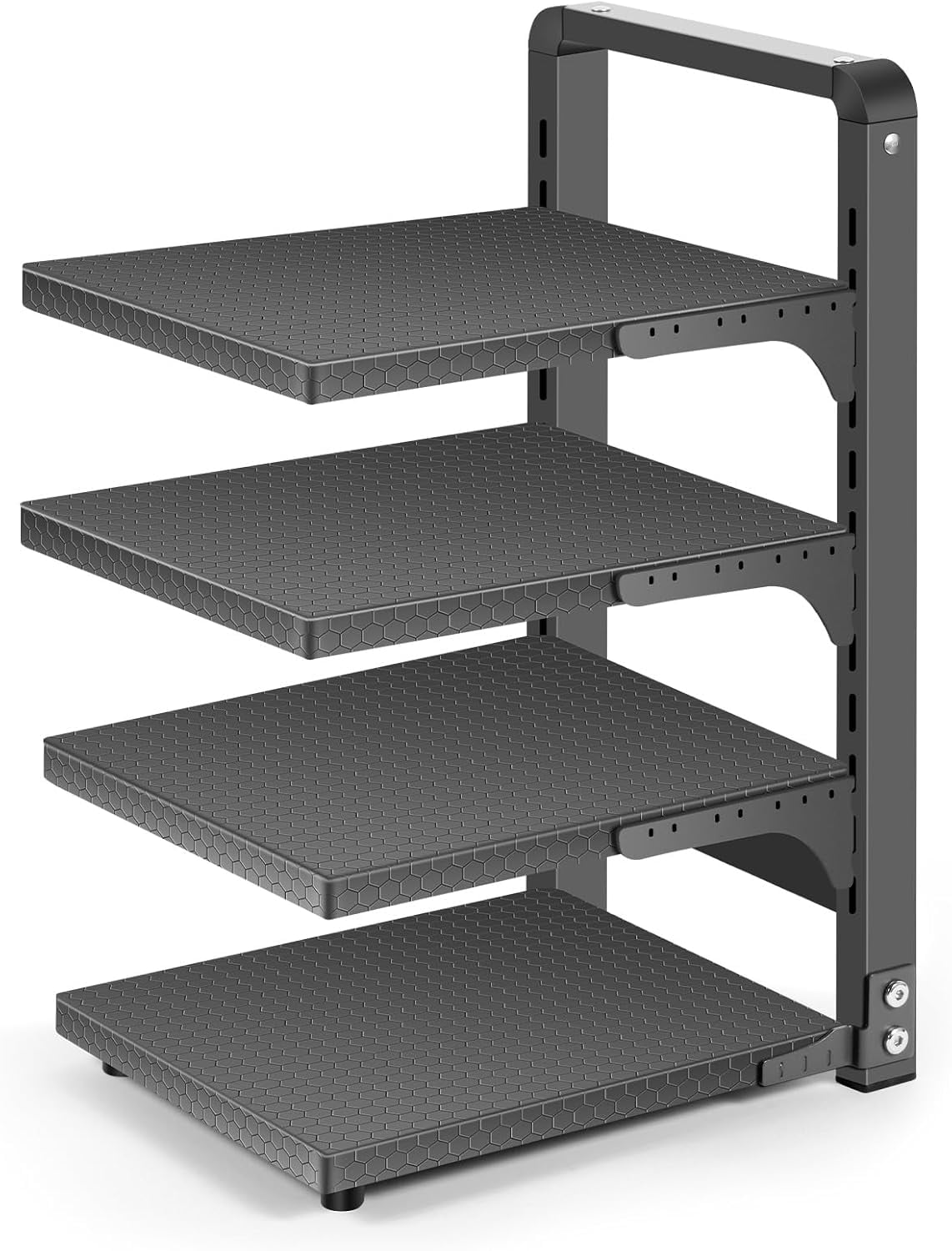 2 Pack Pull Out Pot Lid Organizer for Under Cabinet, Slide Out Pot and ...