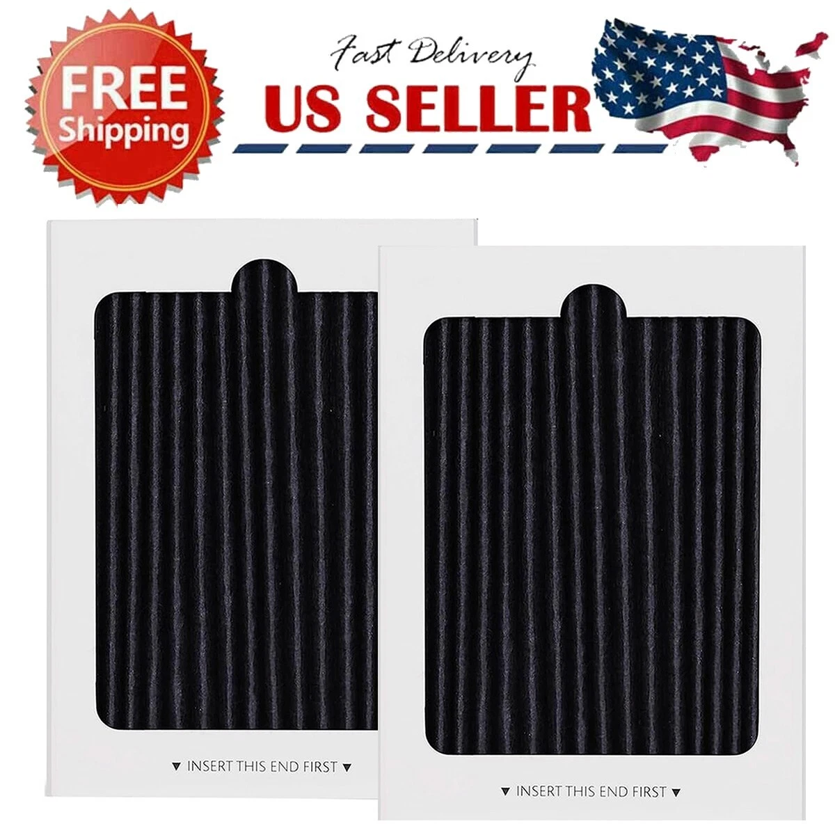 2 Pack Pure Air Filter For Frigidaire Electrolux Fphc2399Kf1 Fghs2367Kp1 Eafcbf