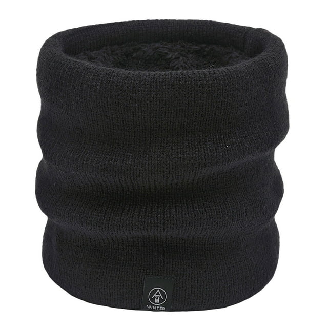 （2*Pack）Pzocapte Winter Woolen Collar Silk Head Scarves Women Hair Warm