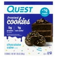 thumbnail image 1 of 2 Pack - QUEST PROTEIN COOKIE FROSTED CHOCOLATE CAKE 8PK/7.05OZ- Package May Vary, 1 of 5