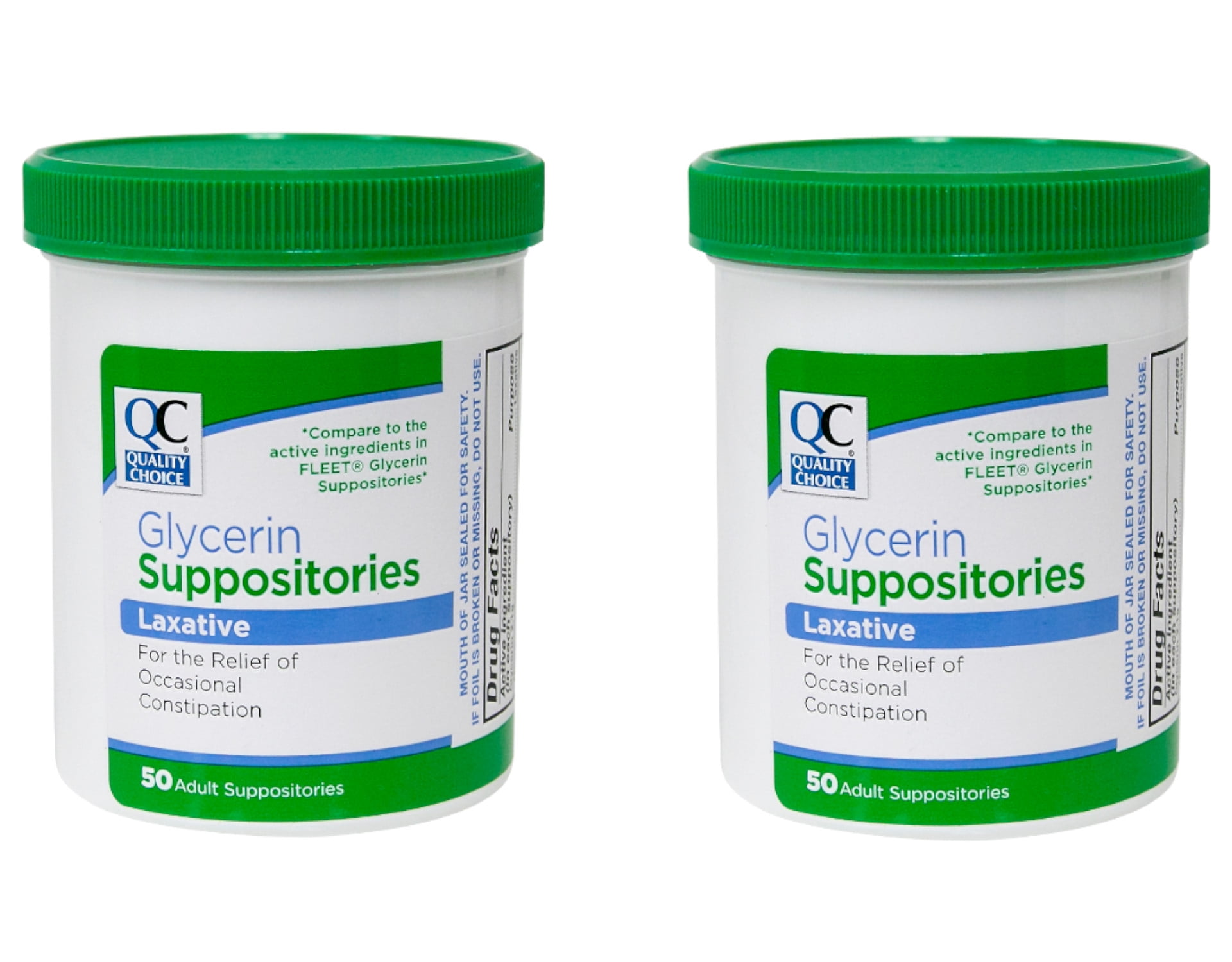 Rite Aid Laxative Glycerin Suppositories, 2 g - 100 Count Adult