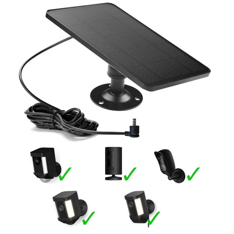 Solar Panel Ring Stick Up Cam Bundle Ring Spotlight Cam Plus